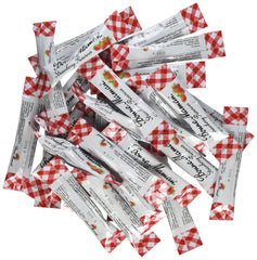 Bonne Maman strawberry preserve packets front view for on-the-go use