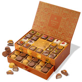 Bonnie and Pop chocolate gift basket in a two-tier box, perfect for celebrations.