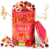 BONNIE AND POP gift tin opens with La Vie En Rose, creating a romantic moment