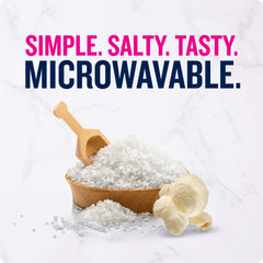 BOOMCHICKAPOP Sea Salt popcorn in a bowl, ideal for sharing