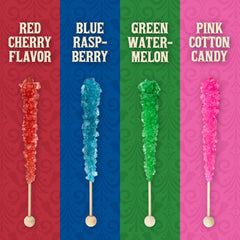 Boone's Mill XL rock crystal candy stick blue raspberry for playful treats