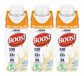 BOOST VHC Vanilla bottle on counter for daily nutrition.