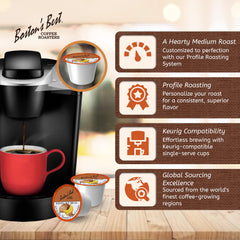 Bostons Best flavored coffee beans evoke banana bread nostalgia
