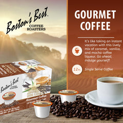 Boston’s Best Jamaican Me Crazy aroma with caramel-vanilla notes
