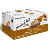 Bostons Best Jamaican Me Crazy coffee cup with caramel vanilla mocha notes for a flavorful morning