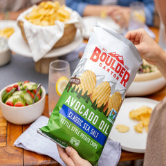 Boulder Canyon Sea Salt & Cracked Pepper 1oz bag—bold flavor.