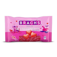 Brach’s Jube Jel Cherry Hearts heart-shaped candies for Valentine’s decor.