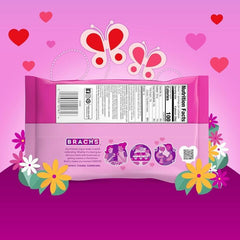 Brach’s Jube Jel Cherry Hearts individually wrapped bags for sharing.