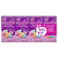 Brach's Sweet Bright Tiny Conversation Hearts image, colorful hearts ideal for Valentine gifting and messages.