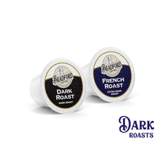 Bradford Coffee Roasters Keurig compatible cups for quick mess-free brewing.