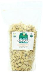 Braga Organic Farms roasted salted 2lb bag ready for snacking.
