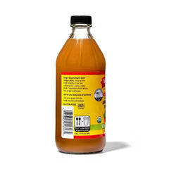 Bragg ACV with Mother in glass bottle enhances drinks and meals