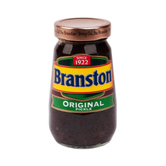 Branston Original Pickle jar label, ideal for elevating sandwiches and salads