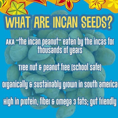 Brass Roots Incan protein seeds salted kids snack image for lunchbox inclusion.