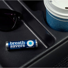 Breath Savers mints on-desk drawer, ready for instant freshness.