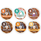 BREWANA latte pods variety pack full image, ideal for easy daily coffee rituals.