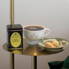 Brewing Harney and Sons Irish Breakfast Tea in a teapot for a robust cup