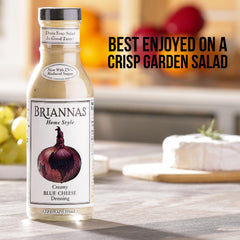 BRIANNAS label on glass bottle highlights premium ingredients and home-style care.