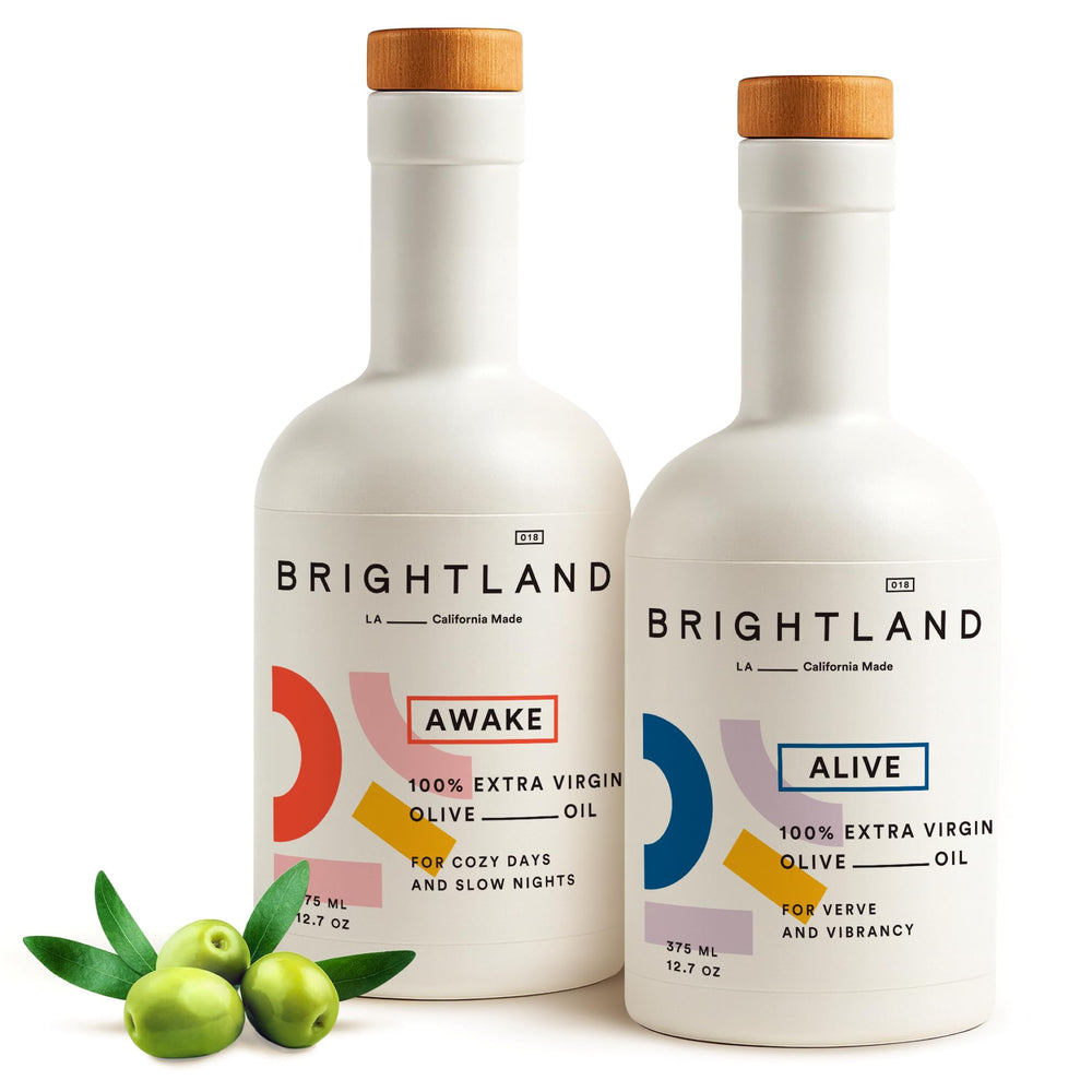 Brightland Awake bottle front for bold flavors in soups and roasts
