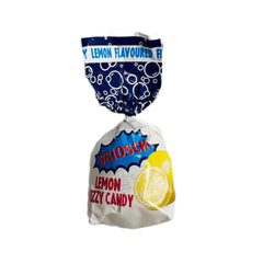 Serving idea: Brioschi candies poured into a glass for citrus refreshment.