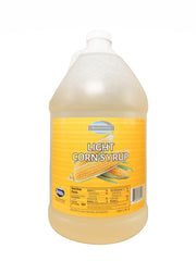 Brookfield Light Corn Syrup 1-gallon pour, ideal for smooth glazes and chewy treats.
