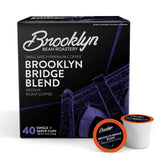 Brooklyn Beans Brooklyn Bridge Blend pod ready for a bold morning brew