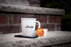 Creamy crema aroma from Brooklyn Beans Coney Island Caramel Decaf, caffeine-free.