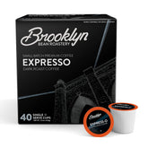 Brooklyn Beans Express-O pods pack ready for single-serve brewing.