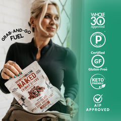 Air-dried jerky sticks with bold flavor and clean ingredients.