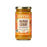 Brooklyn Delhi Golden Coconut Curry bottle shown for quick weeknight dinners.