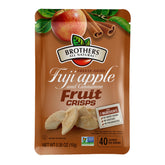 Brothers All Natural freeze-dried Apple Cinnamon Crisps in a 24-pack for on-the-go snacking