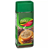 Bru Instant Coffee 7 oz jar with rich aroma for quick mornings
