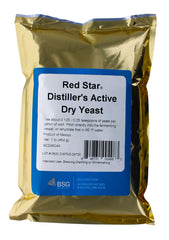 BSG Red Star DADY distiller's yeast bottle for reliable fermentation.