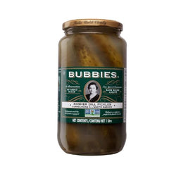 Bubbies Sauerkraut 25 oz jar adds bold tang and crisp texture
