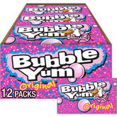 Bubble Yum Original Flavor bulk box ready for party favors and group snacking.