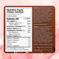 Bubblegum Kids Angel Hair chocolate bar cross-section showing cotton candy center.