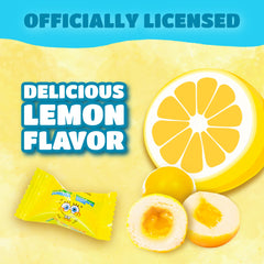 Bubblegum Kids SpongeBob natural colors and flavors for bright, gelatin-free candy