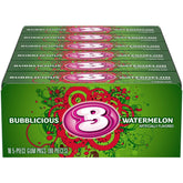 Bubblicious Watermelon gum 18-pack on display, a fun Easter basket essential.