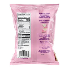 BUBS Tutti Frutti foam candy bag highlighting bright flavor and chewy texture
