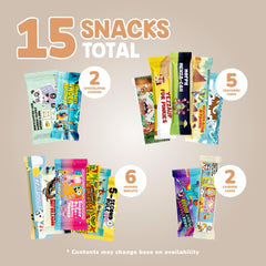 Bubsooboo's Midi Snack Box showcases colorful, shareable snacks from around the world.