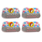 Buc-ees cotton candy mints tins collection for family fresh breath.
