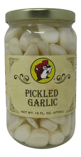 Buc-ee's Pickled Garlic jar with ready-to-use cloves for easy weeknight meals.