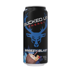 Bucked Up Breezy Blast ready-to-drink pack ideal for busy days
