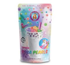 Buddha Bubbles Boba premium taro pearl close-up, rich flavor and satisfying chew.