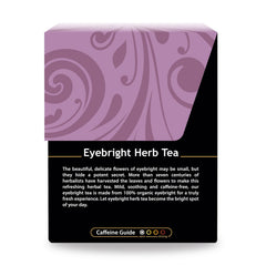 Buddha Teas Eyebright leaf close-up reveals fresh, aromatic herb notes