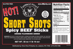 Buffalo Bills Short Shots offer five flavors for versatile snacking at events and celebrations.