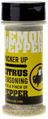 Buffalo Wild Wings Lemon Pepper Seasoning jar adds zesty flavor to wings