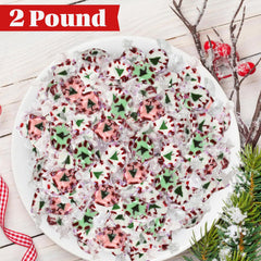 Buha Sweets 2 lb bulk bag of festive nougats for parties and gifting