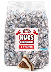 Buha Sweets Milk Chocolate Hugs, individually wrapped for freshness and easy sharing.