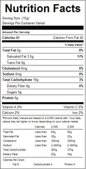 Close-up of resealable stand-up bag preserving freshness for bulk baking.